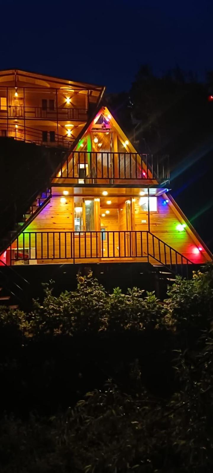コダイカナル Magica Mount A Frame Wood Houseヴィラ エクステリア 写真